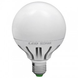 LAMPADA LED GLOBO E27 15W CALDA 3000K (0368C)