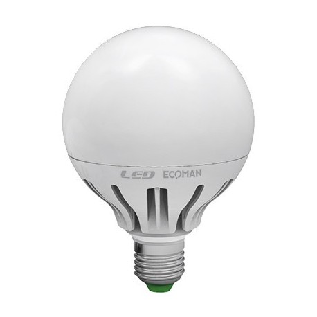 LAMPADA LED GLOBO E27 15W CALDA 3000K (0368C)