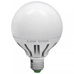 LAMPADA LED GLOBO E27 15W FREDDA 6000K (0528F)