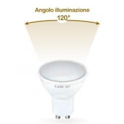 LAMPADA LED GU10 E27 6W FREDDA 6500K (E2638F)