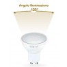 LAMPADA LED GU10 E27 6W FREDDA 6500K (E2638F)