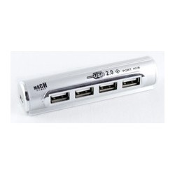 Hub 4 Porte USB 2.0 - 480/Mbps - Rosa