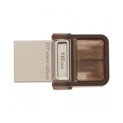 PEN DRIVE 16GB DUO USB 3.0 OTG (DTDUO3/16GB) MARRONE