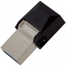 PEN DRIVE 32GB DUO USB 3.0 OTG (DTDUO3/32GB) NERA