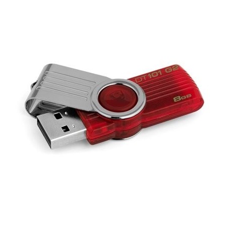 PEN DRIVE 8GB USB (DT101G2/8GB) ROSSA