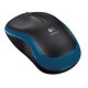 MOUSE M185 NERO/BLU WIRELESS