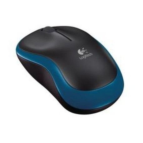 MOUSE M185 NERO/BLU WIRELESS