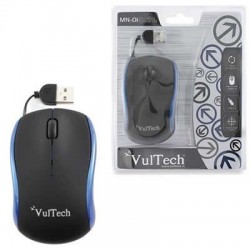 MOUSE MINI MN-01B BLU/NERO USB