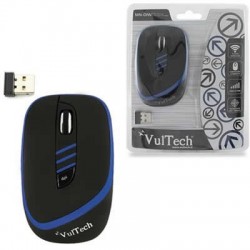 MOUSE MINI MN-01W BLU/NERO WIRELESS