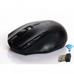 MOUSE OTTICO MO-W-Q4-B NERO WIRELESS