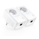 KIT ADATTATORE DI RETE POWERLINE TL-PA4010PKIT 500 MBPS