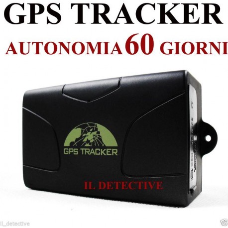 GPS TRACKER LOCALIZZATORE TK 104 SPIA CON CALAMITA