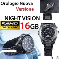 OROLOGIO MICRO SPIA SPY CON TELECAMERA MICROSPIA CAMERA NASCOSTA FULL HD