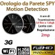 SVEGLIA OROLOGIO TELECAMERA SPIA CAMERA SPIA WIFI DA PARETE NASCOSTA MICROCAMERA