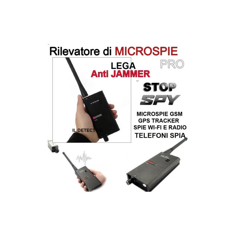 Rilevatore microspie professionale, telecamere nascoste, SPY SPIE