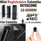 Micro registratore spia audio calamita attivazione vocale 15 giorni impermeabile