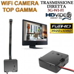 Spy Camera Spia WIFI HD CON DISSIPATORE TELECAMERA MICRO NASCOSTA MICROCAMERA