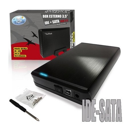 BOX ESTERNO 3.5" GS-35IS SATA/IDE USB
