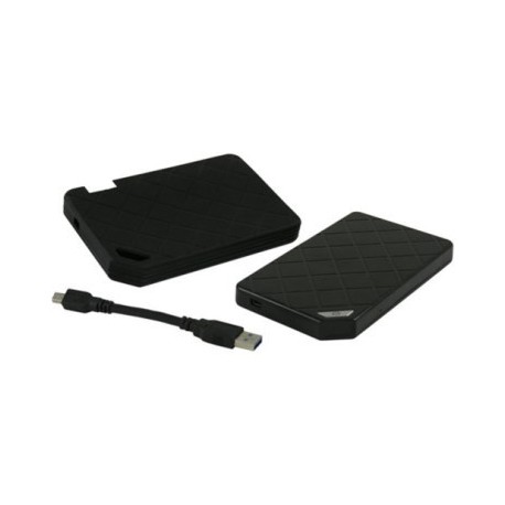 BOX ESTERNO PER HD 2,5" SATA USB 3.0 (LC-25U3-SHOCKPROOF) NERO