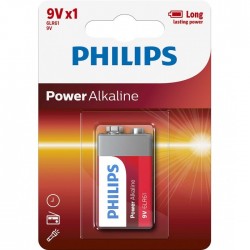 BATTERIE ALKALINE 9V (6LR61P1B/10)