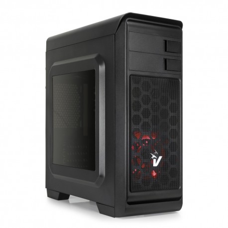 CASE GAMING DARKLINE GS-0285RD - VENTOLA ROSSA - 600W