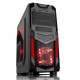 CASE GAMING INVADER R03 ITGCR03 - VENTOLA ROSSA - NO ALIMENTATORE - NERO/ROSSO