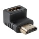 ADATTATORE HDMI MASCHIO A HDMI FEMMINA 90 gradi (SN30119)