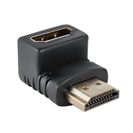 ADATTATORE HDMI MASCHIO A HDMI FEMMINA 90 gradi (SN30119)