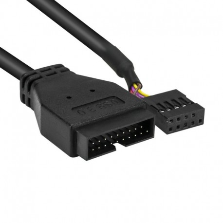 CAVO ADATATTORE USB3 19 PIN TO USB2 10 PIN 20 CM (SN21601)