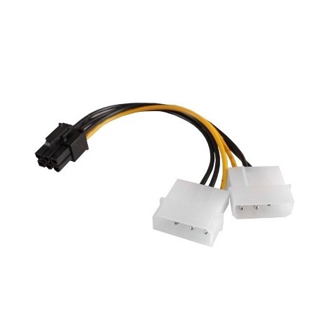 CAVO ADATTATORE ALIMENTAZIONE MOLEX PCI-E (SC10903)