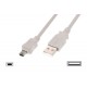 CAVO DIGITUS USB MINI 5 POLI (DK-300108-018-S) 1,8 MT.