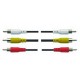 CAVO RCA 3 PLUG 3XRCA/3XRCA 1.5 MT  (VG135-50)