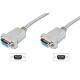 CAVO SERIALE NULL MODEM 9 POLI SUB-D F/F 2MT (LP120)
