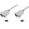 CAVO SERIALE NULL MODEM 9 POLI SUB-D F/F 2MT (LP120)