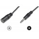 CAVO STEREO 3.5MM PROLUNGA PER CUFFIE M/F 3 MT (AK510200030
