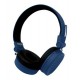 CUFFIA MICROFONO HD-03B BLU