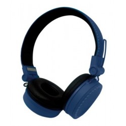 CUFFIA MICROFONO HD-03B BLU